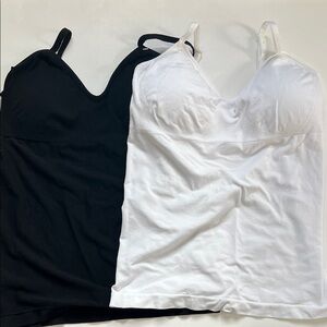 Skinnygirl Dual Pack Black and White Shapewear Tops